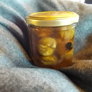 Kastanien in Sirup