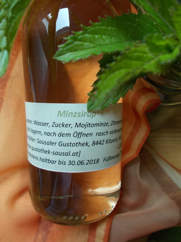 Minzsirup