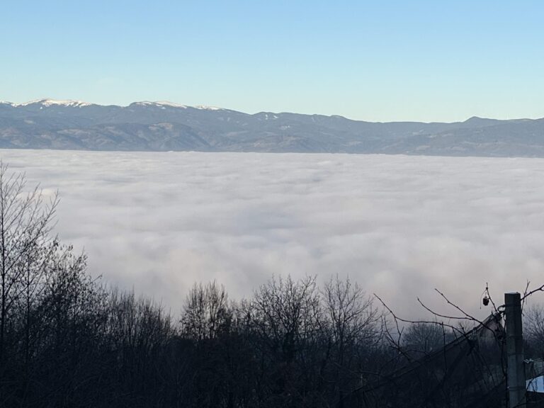 Nebeldecke vor Koralm